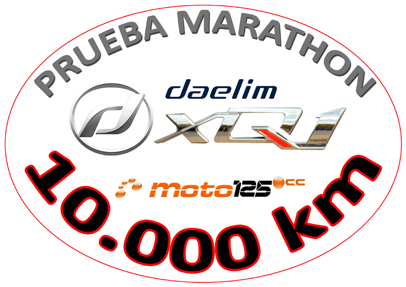 Prueba Maraton Daelim XQ1 125 10.000 km
