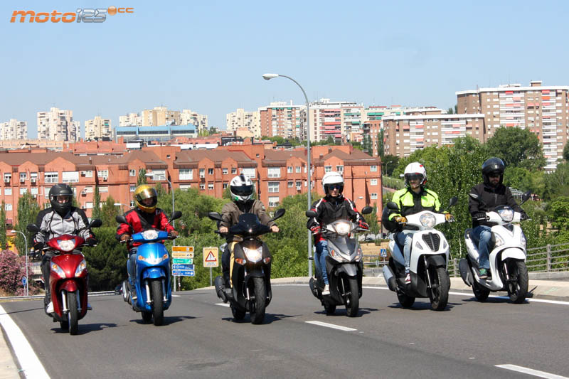 Scooters Rueda Alta 125