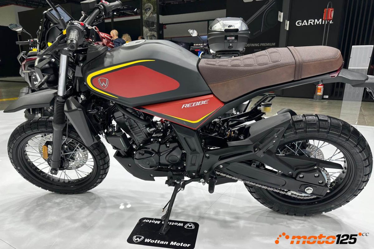 Wottan Rebbe Scrambler 125 – Novedades 2025 – Salón EICMA de Milán 2024
